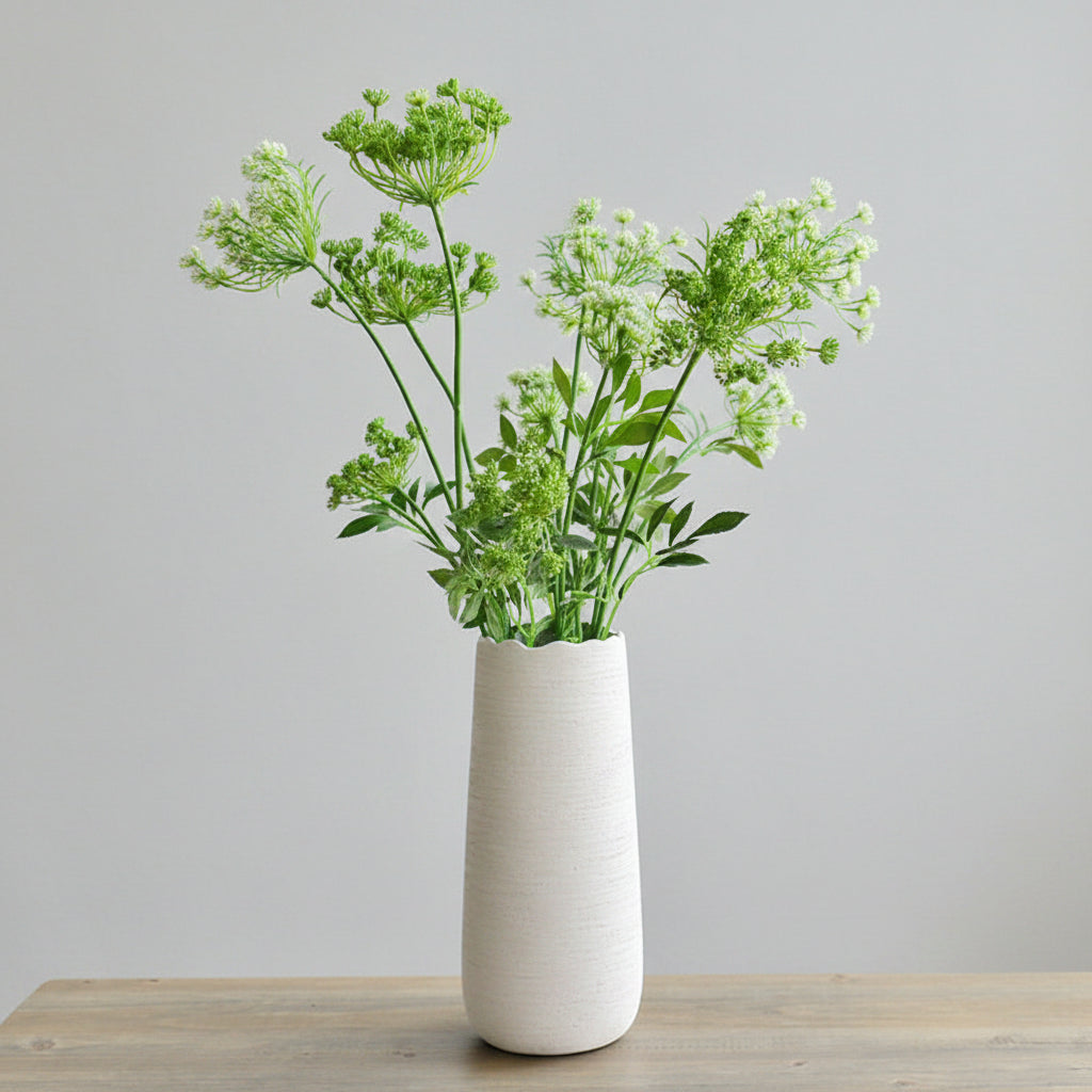 69cm silk floral bouquet stem with lace petals for living room home decor